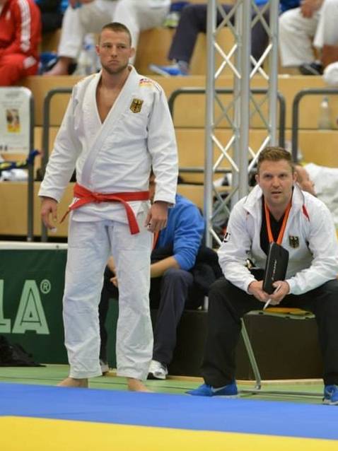 Markus Schmidt BJJ vor einem Einsatz für den DJJV Nationalkader